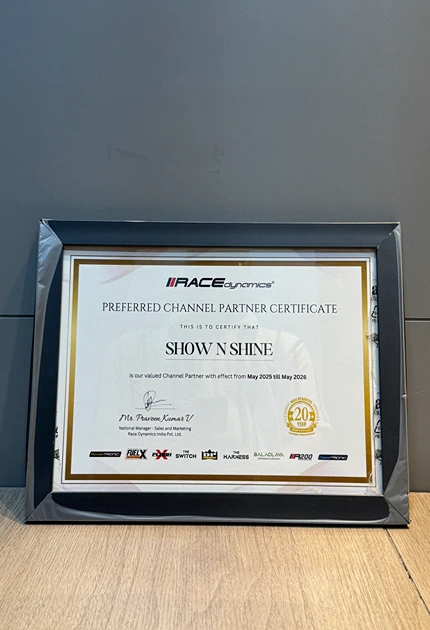 Show n Shine award 4